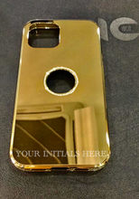 24kt Gold | 18kt Rose Gold Zirconium Crystal Luxury Cases for iPhone 14 Pro